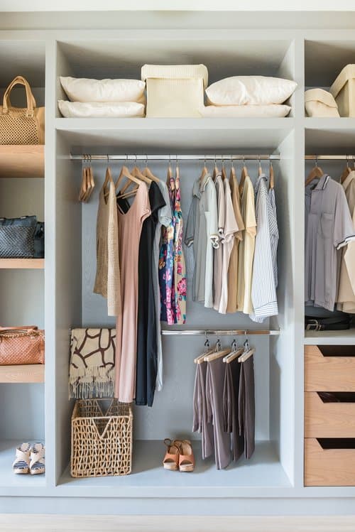 professionally decluttered wardrobe