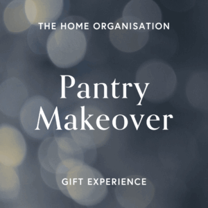 Pantry Make-Over Gift Experience - The Home Organisation